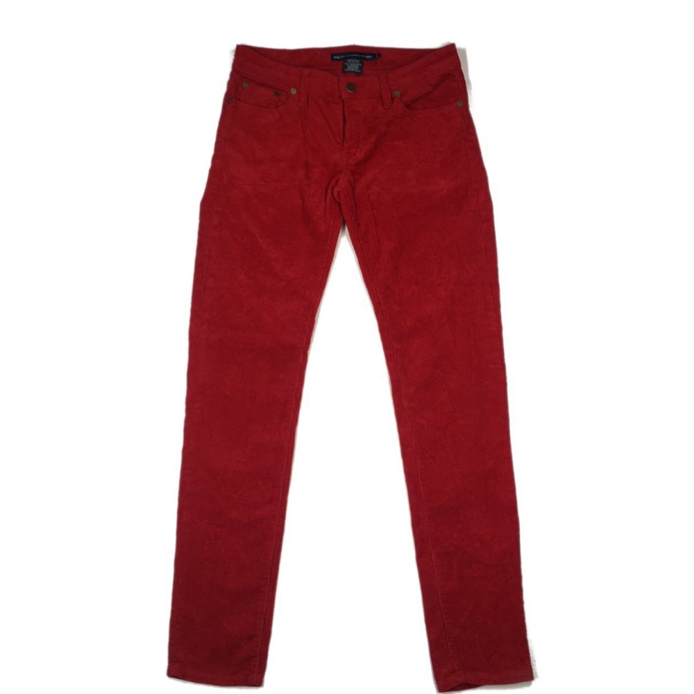 Red Corduroy Ralph Lauren Pant